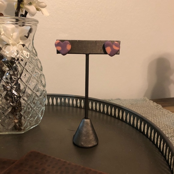 Jewelry - Candy hearts stud earrings!